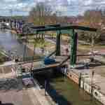 Brug en sluis Driemond oplevering