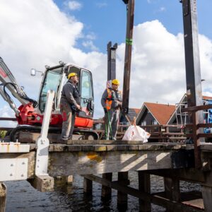 Ophaalbrug de Leyens renovatie Ophaalbrug de Leyens renovatie