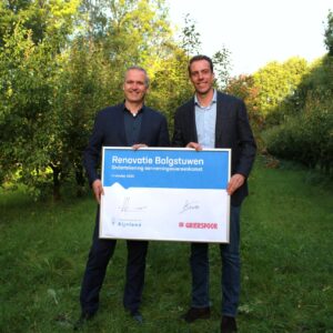 Algemeen directeur Kevin Griekspoor en Henrik HooimeijerDirecteur Water bij het Hoogheemraadschap Rijnland